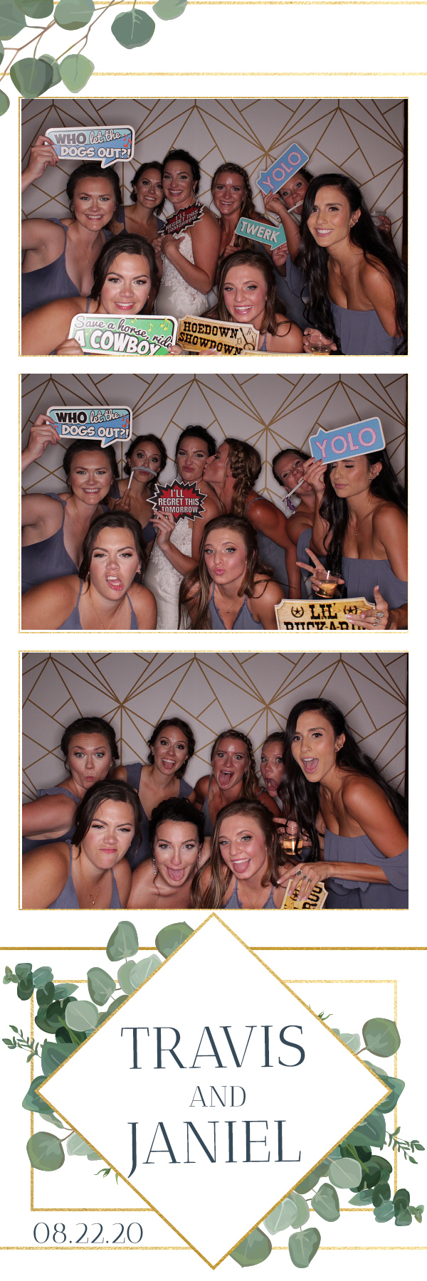 Jacquie & Dennis’ Wedding | View more photos from the event at gallery.photoboothbillings.com/u/PhotoBoothBillings/Jacquie-Dennis’-Wedding-0